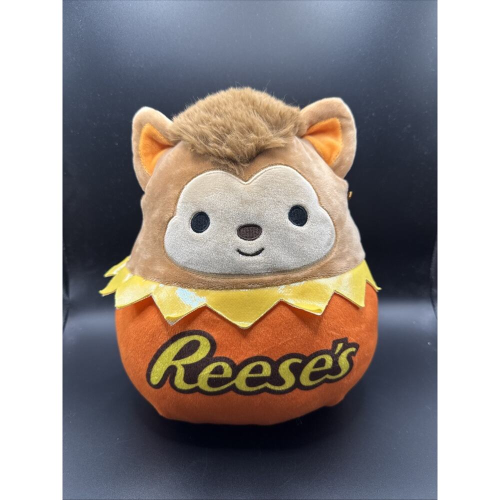 Squishmallows Halloween Hershey 10" Wade the Reese's Wolf Candy Plush